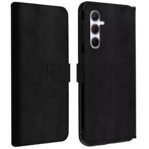 etui folio noir stand cb p/galaxy a35 - akashi
