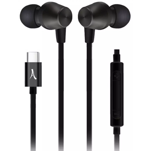 kit pieton intra auriculaire noir usb-c - akashi
