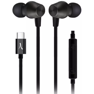 kit pieton intra auriculaire noir usb-c - akashi