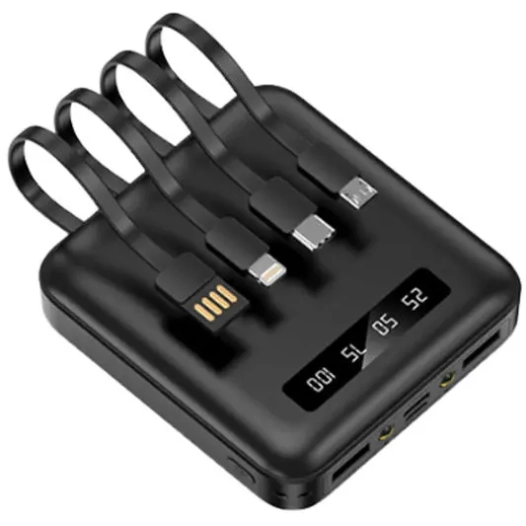 p-bank 10000mah 2 usb+usb-c+lightning nr - akashi