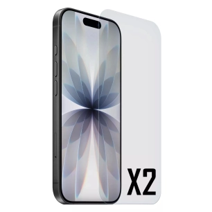 2 verres trempe premium 9h p/iph 17 - akashi