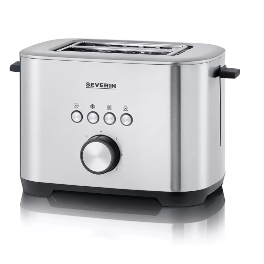 2fentes xl.800w.elec.inox/noir. - severin