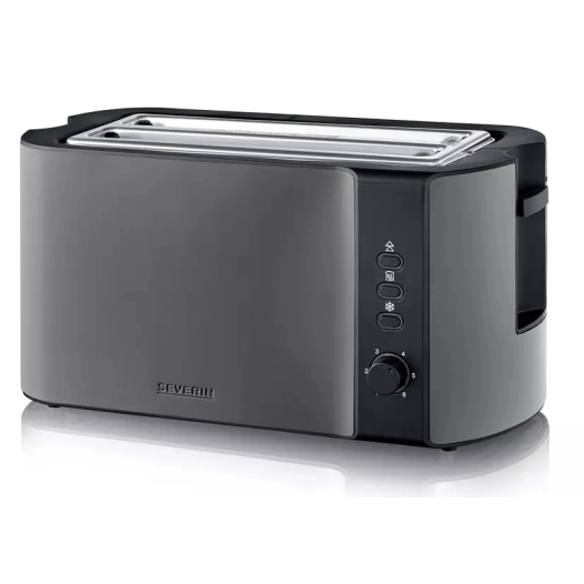 grille pain.1400w.4tranches.dark inox. - severin