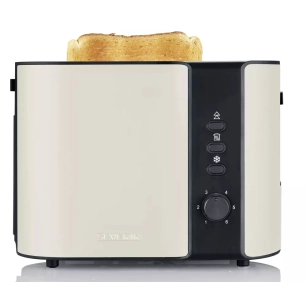 toaster.1800w.2fentes.inox laque beige. - severin