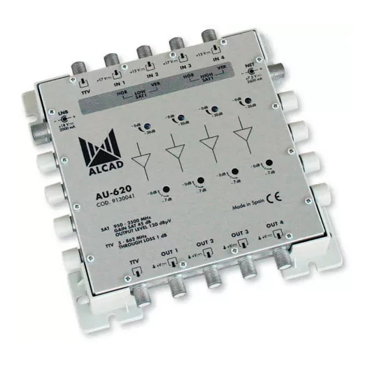 ampli p/commut 4 polars - alcad