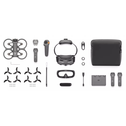 dji avata 2 fly more combo + 3 batteries - dji