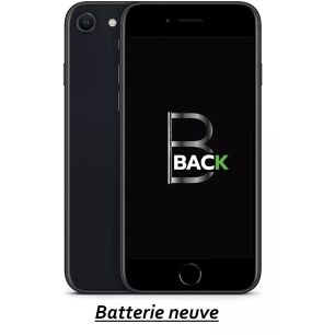 iphone se2020 noir grade b new batterie - reborn