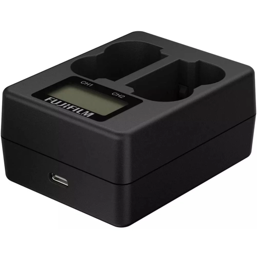 chargeur batterie double bc-w235 - fujifilm