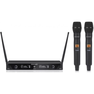 ens recepteur double uhf.2 micros main. - rondson