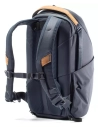 everyday zip 15l bleu sac a dos - peak design