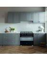 5gaz.90cm.mf.vapor clean.115l.a.noir. - smeg gamme elite