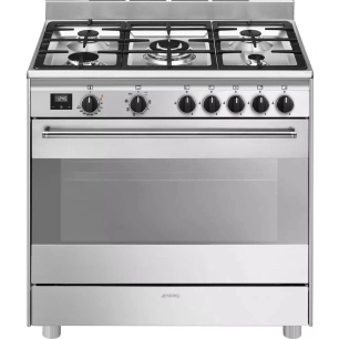 classica concerto.90.5gaz.1f.a.inox. - smeg gamme elite