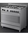 classica concerto.90.5gaz.1f.a.inox. - smeg gamme elite