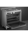 classica concerto.90.5gaz.1f.a.inox. - smeg gamme elite