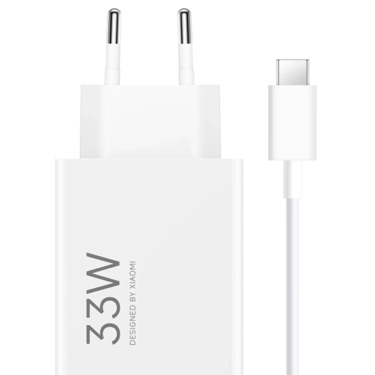chargeur secteur 33w + cable - xiaomi