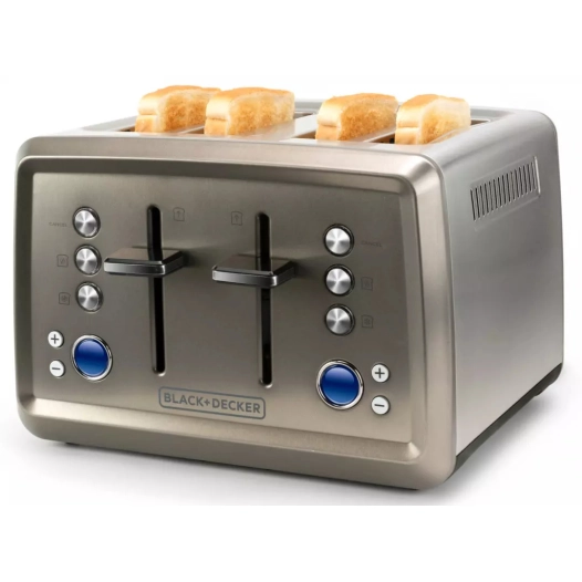 4fentes.2cdes.1960w.ecrans lcd.inox. - black et decker