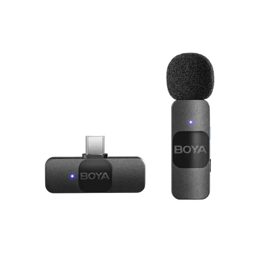 by-v10 v2 micro sans fil pour usb-c 1x - boya