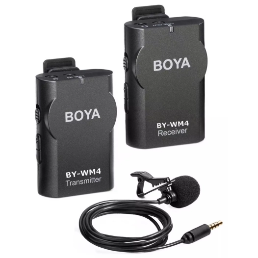microphone hf sans fil wm4 pro kit 1 - boya