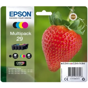 pack 4 cart - serie fraise. - epson