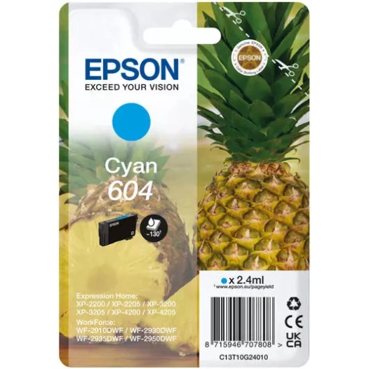 ananas cyan 604 blister. - epson