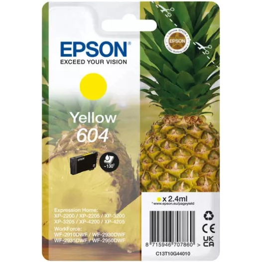 ananas yellow 604 blister. - epson