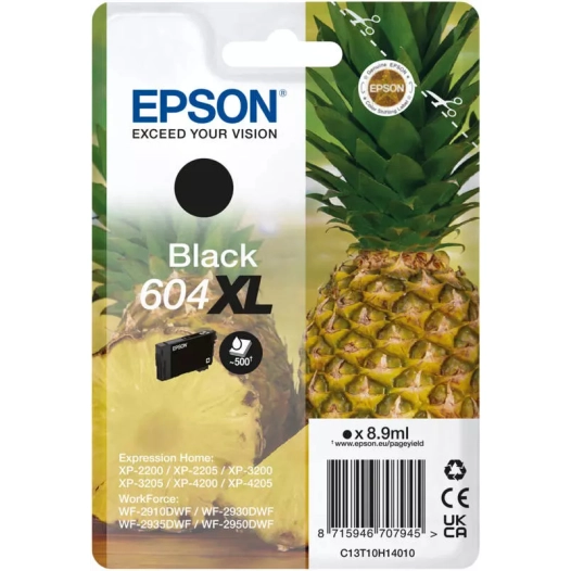 ananas black 604xl blister. - epson