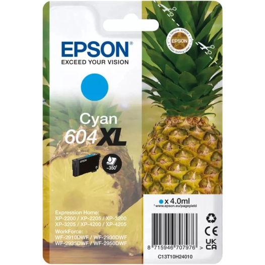 ananas cyan 604xl blister. - epson