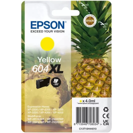 ananas yellow 604xl blister. - epson