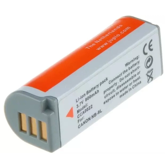 batterie compatible canon nb-9l - jupio
