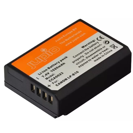 batterie compatible canon lp-e10 - jupio