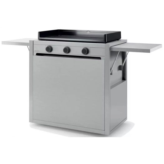 chariot ferme p/modern75.inox satine. - forge adour