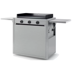chariot ferme p/modern75.inox satine. - forge adour