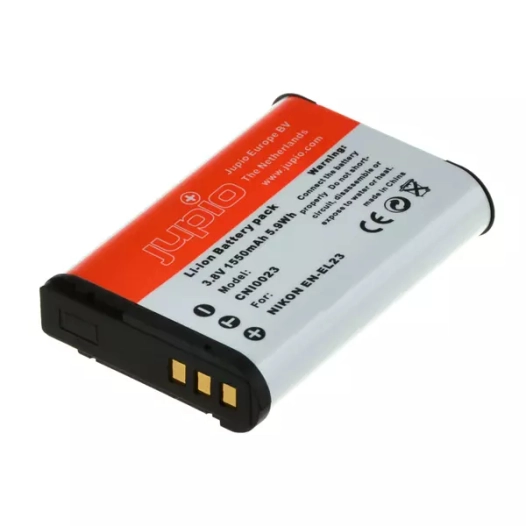batterie compatible nikon en-el23 - jupio