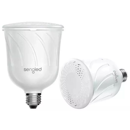 coffret btooh.lampe son.master+sat blanc - sengled