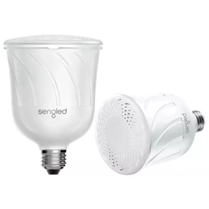 coffret btooh.lampe son.master+sat blanc - sengled