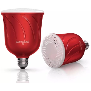 coffret btooh.lampe son.master+sat rouge - sengled
