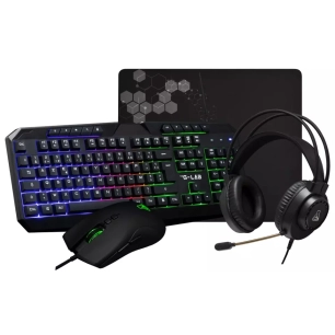 combo clav+sour+casque+tapis. - the g-lab