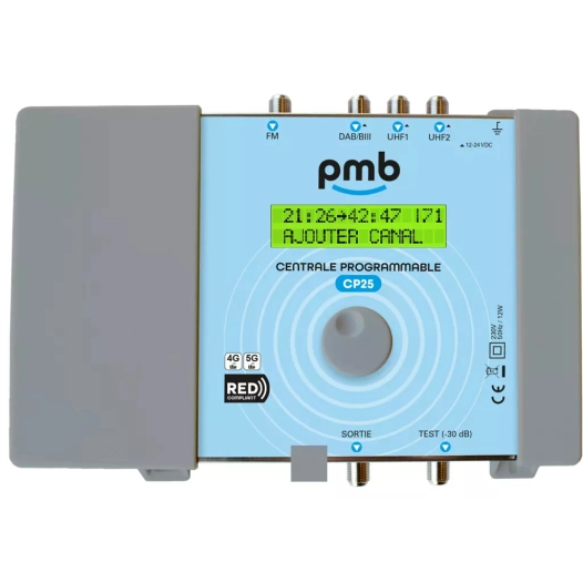 centrale program 4e-fm/dab/2u g:60db - pmb