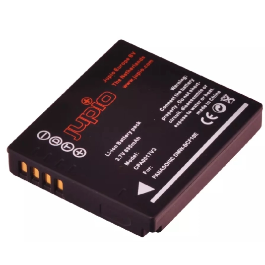 batterie compatible panasonic dmw-bcf10e - jupio