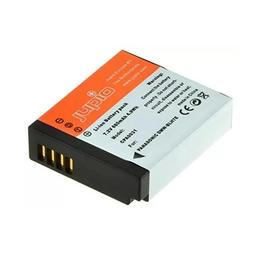 batterie compatible panasonic dmw-blh7e - jupio