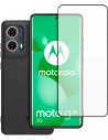 coque noire+prot ecran moto g85 - casr