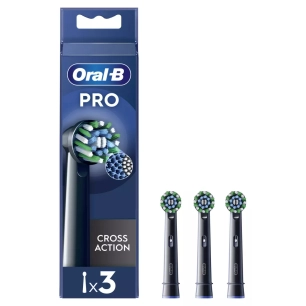 3brossettes cross action pro.noir. - oral-b