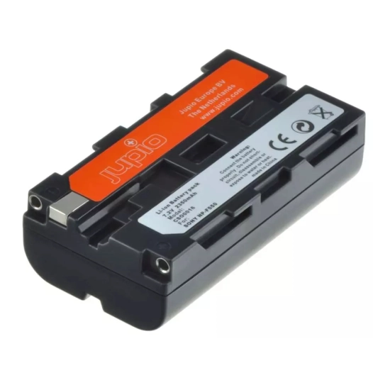 batterie compatible sony np-f550 - jupio