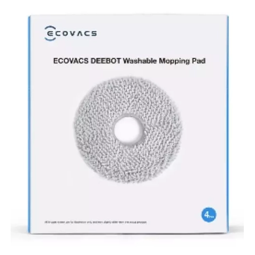 lingettes lavables.p/deebot x2.2paires. - ecovacs