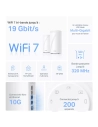 systeme wifi 7 mesh be19000.2 boitiers. - tplink
