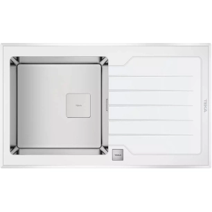 1c+1e.860x510.inox/verre.blanc. - teka