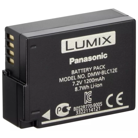 batterie dmw-blc12e - panasonic