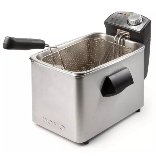 3000w.4l.cuve inox.thermost.inox/noir. - domo
