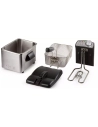 3000w.4l.cuve inox.thermost.inox/noir. - domo