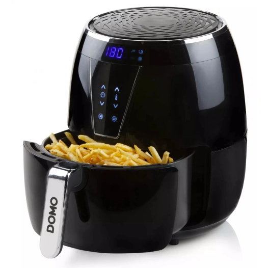 deli fryer xl.2000w.4l.1,2kg.8prg.minut. - domo